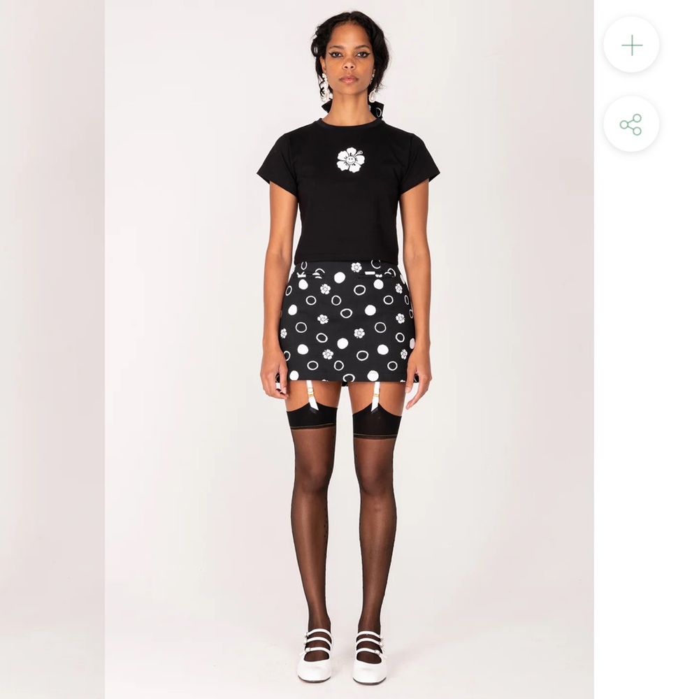Emma Mulholland On Holiday Mini Skirt